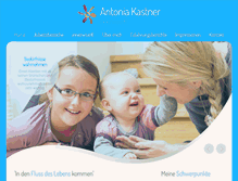 Tablet Screenshot of antonia.kastner.at