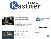 Tablet Screenshot of kastner.com.br